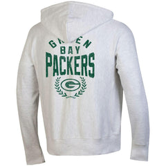 Green Bay Packers Champion Reverse Weave Full-Zip Hoodie - Heather Gray sale