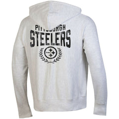 Pittsburgh Steelers Champion Reverse Weave Full-Zip Hoodie - Heather Gray outlet