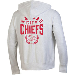 Kansas City Chiefs Champion Reverse Weave Full-Zip Hoodie - Heather Gray for sale
