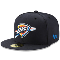 Oklahoma City Thunder 2025 NBA Finals Champions Side Patch 59FIFTY Fitted Hat - Navy sale