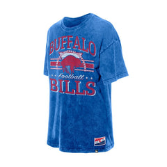 Buffalo Bills New Era Women's Throwback Oversized T-Shirt - Royal cheap
