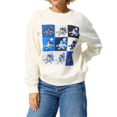 Dallas Cowboys Terez Unisex Technicolor Crewneck Sweatshirt - White for sale