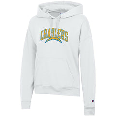 Los Angeles Chargers Champion Women's Powerblend Hoodie - White for sale