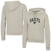 New Orleans Saints Champion Women's Powerblend Hoodie - Natural on sale