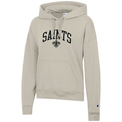 New Orleans Saints Champion Women's Powerblend Hoodie - Natural on sale