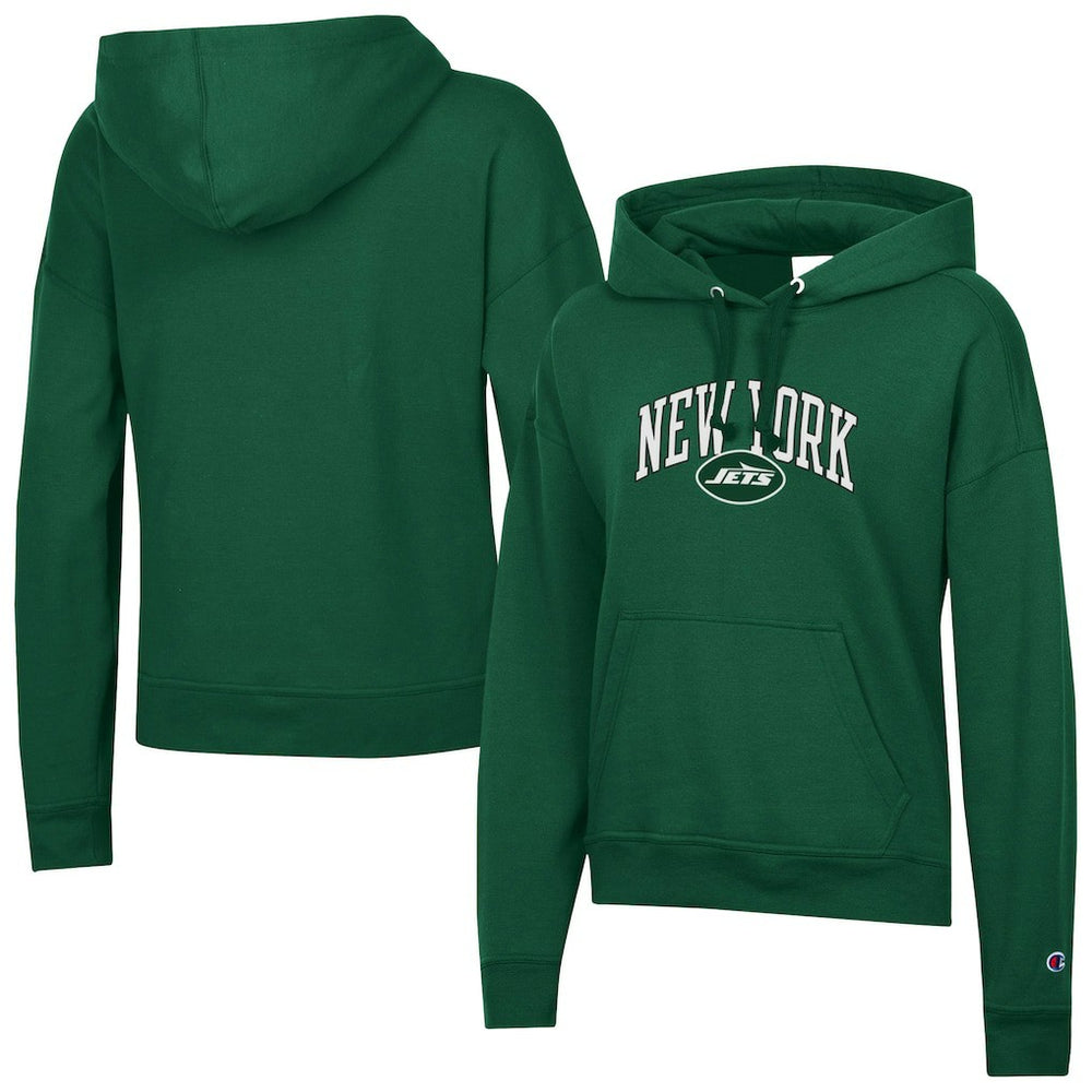 New York Jets Champion Women's Powerblend Hoodie - Green sale