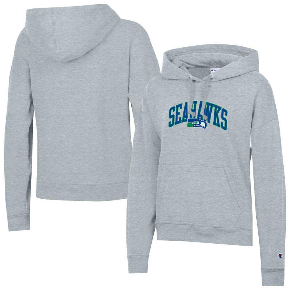 Seattle Seahawks Champion Women's Powerblend Hoodie - Heather Gray outlet