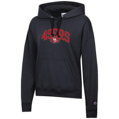 San Francisco 49ers Champion Women's Powerblend Hoodie - Black for sale
