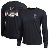 Atlanta Falcons Champion Women's Core Long-Sleeve T-Shirt - Black for sale