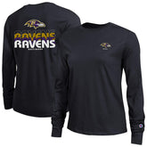Baltimore Ravens Champion Women's Core Long-Sleeve T-Shirt - Black for sale