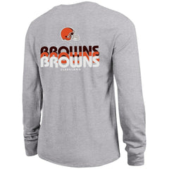 Cleveland Browns Champion Women's Core Long-Sleeve T-Shirt - Heather Gray discount