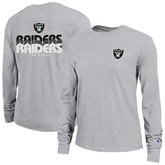 Las Vegas Raiders Champion Women's Core Long-Sleeve T-Shirt - Heather Gray sale