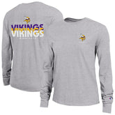Minnesota Vikings Champion Women's Core Long-Sleeve T-Shirt - Heather Gray online