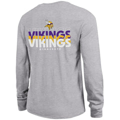 Minnesota Vikings Champion Women's Core Long-Sleeve T-Shirt - Heather Gray online