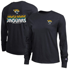 Jacksonville Jaguars Champion Women's Core Long-Sleeve T-Shirt - Black for sale