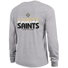 New Orleans Saints Champion Women's Core Long-Sleeve T-Shirt - Heather Gray discount