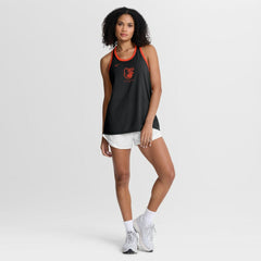 Baltimore Orioles Women's Tri-Blend Dri-FIT Racerback Tank Top Black