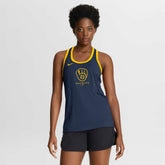 Milwaukee Brewers Women's Tri-Blend Dri-FIT Racerback Tank Top Navy
