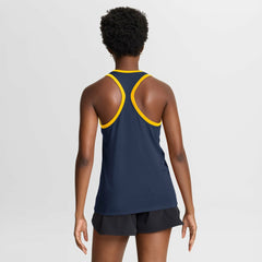 Milwaukee Brewers Women's Tri-Blend Dri-FIT Racerback Tank Top Navy