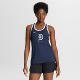 Detroit Tigers Women's Tri-Blend Dri-FIT Racerback Tank Top Navy