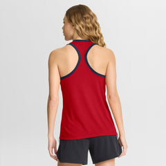 Atlanta Braves Women's Tri-Blend Dri-FIT Racerback Tank Top Red