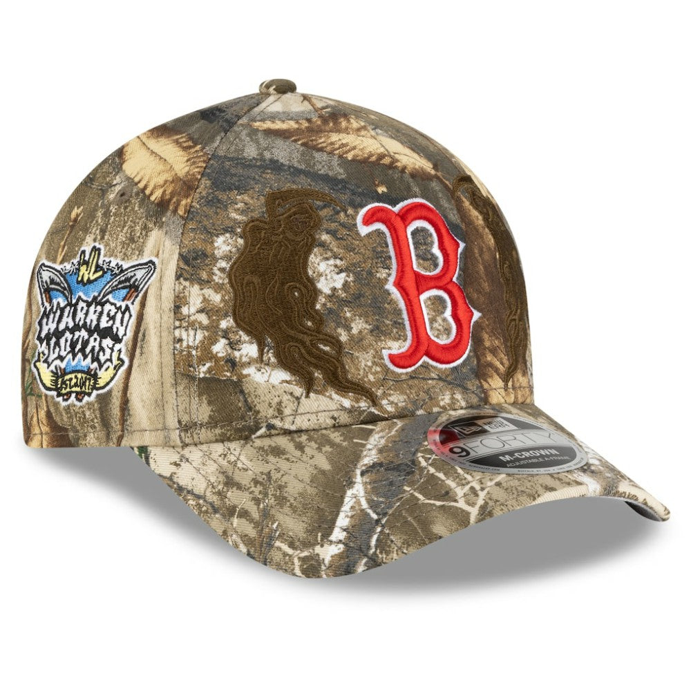 Boston Red Sox x Warren Lotas Realtree 9FORTY A-Frame M-Crown Adjustable Hat Camo