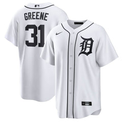 Riley Greene Detroit Tigers Home Replica Jersey White