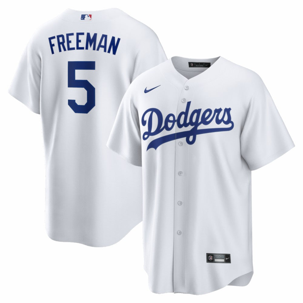 Freddie Freeman Los Angeles Dodgers Home Replica Jersey White