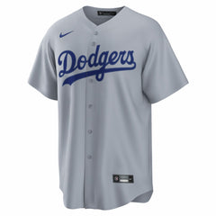 Mookie Betts Los Angeles Dodgers Road Replica Jersey Gray
