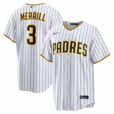 Jackson Merrill San Diego Padres Home Replica Player Jersey White