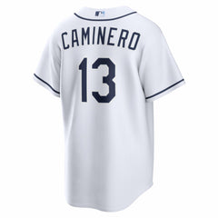 Junior Caminero Tampa Bay Rays Home Replica Jersey White