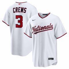 Dylan Crews Washington Nationals Home Replica Jersey White