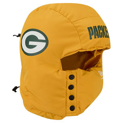 Green Bay Packers New Era Puffer Balaclava - Gold outlet