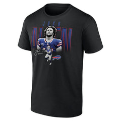 Josh Allen Buffalo Bills Humble Shadow Player T-Shirt - Black on sale