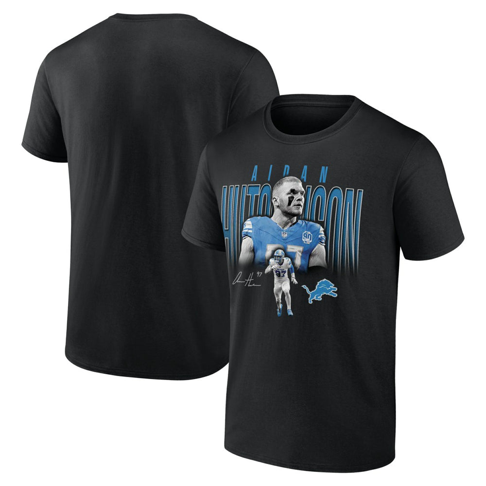 Aidan Hutchinson Detroit Lions Humble Shadow Player T-Shirt - Black outlet