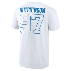 Aidan Hutchinson Detroit Lions Tonal Name & Number T-Shirt - White outlet