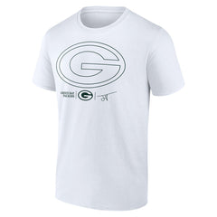 Jordan Love Green Bay Packers Tonal Name & Number T-Shirt - White sale