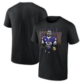 Justin Jefferson Minnesota Vikings Humble Shadow Player T-Shirt - Black online