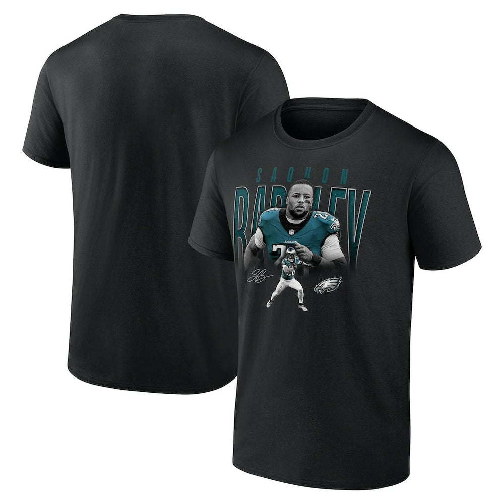Saquon Barkley Philadelphia Eagles Humble Shadow Player T-Shirt - Black online