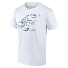Saquon Barkley Philadelphia Eagles Tonal Name & Number T-Shirt - White outlet