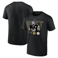 T.J. Watt Pittsburgh Steelers Humble Shadow Player T-Shirt - Black for sale