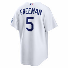 Freddie Freeman Los Angeles Dodgers Home Stadium Jersey White