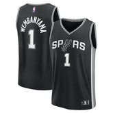 Victor Wembanyama San Antonio Spurs Youth Fast Break Replica Player Jersey - Icon Edition - Black sale