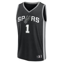 Victor Wembanyama San Antonio Spurs Youth Fast Break Replica Player Jersey - Icon Edition - Black sale