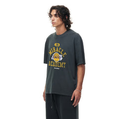 Los Angeles Lakers Unisex Miracle Academy x NBA Collection Vintage Boxy T-shirt - Heather Black sale