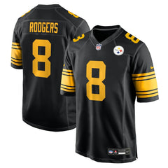 Aaron Rodgers Pittsburgh Steelers Alternate Game Jersey - Black for sale