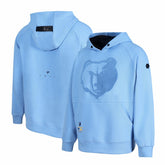 Memphis Grizzlies Protege Eco-Poly Interlock Fashion Tonal Hoodie - Light Blue cheap