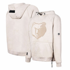 Memphis Grizzlies Protege Eco-Friendly Functional Suede Fashion Tonal Hoodie - Cream outlet