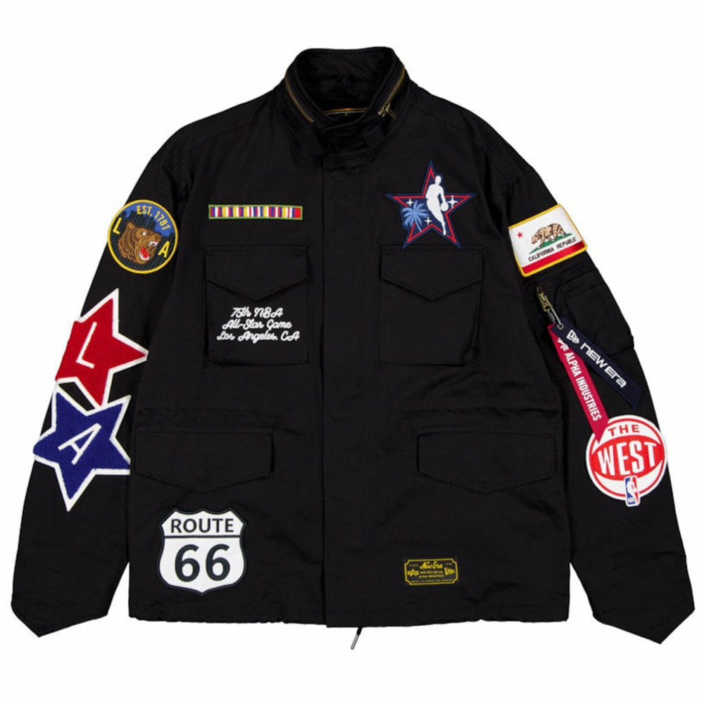 2026 NBA All-Star Game x Alpha Industries Field Full-Zip Jacket - Black on sale