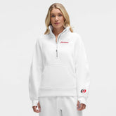 Carolina Hurricanes lululemon Women's Long Scuba Oversized Half-Zip Funnel Neck - White